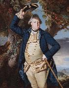 Johann Zoffany George Nassau Clavering, 3rd Earl of Cowper (1738-1789), Florence beyond oil on canvas